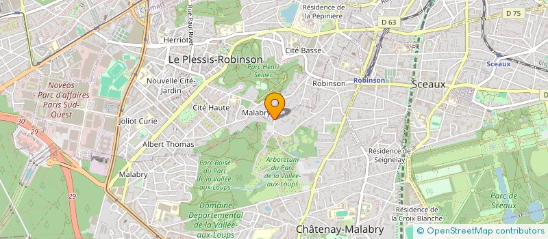 localisation de l'entreprise MADAME SHARON CUMMINGS à LE PLESSIS-ROBINSON