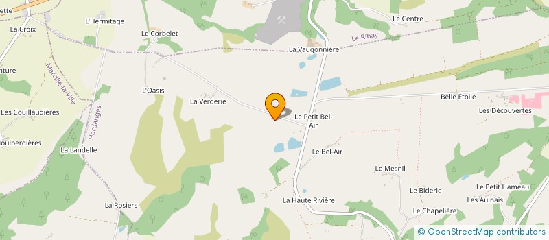 localisation de l'entreprise MADAME SHARON HEWER  HARDANGES