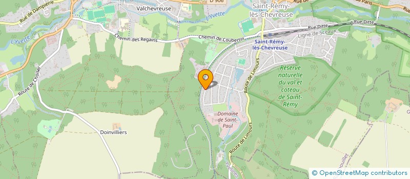 localisation de l'entreprise MADAME SHARON LIPSEY  SAINT-REMY-LES-CHEVREUSE