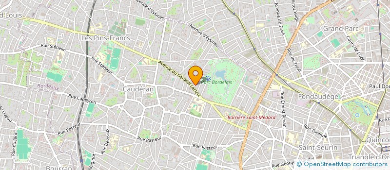 localisation de l'entreprise MADAME SHARON MARCOMIN  BORDEAUX