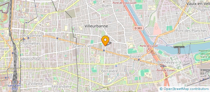localisation de l'entreprise MADAME SHARON MOYAL à VILLEURBANNE