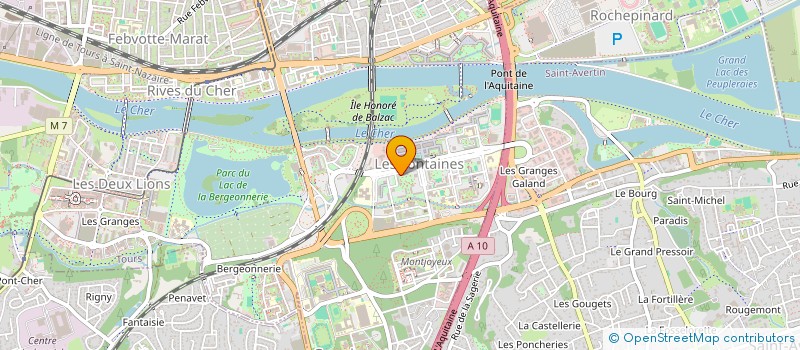 localisation de l'entreprise MADAME SHARON NDOLO  TOURS