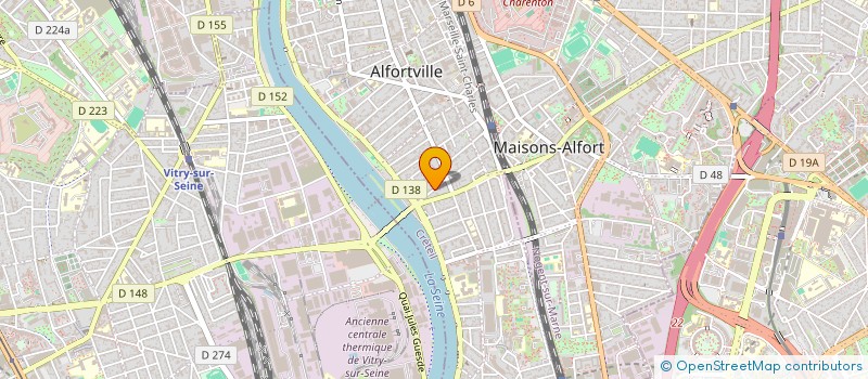 localisation de l'entreprise MADAME SHARON PANGLAO CORTEZ à ALFORTVILLE