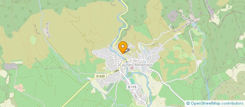 localisation de l'entreprise MADAME SHARON RANKIN à CAUNES-MINERVOIS