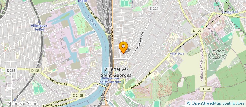 localisation de l'entreprise MADAME SHARON SAMAMA  VILLENEUVE-SAINT-GEORGES
