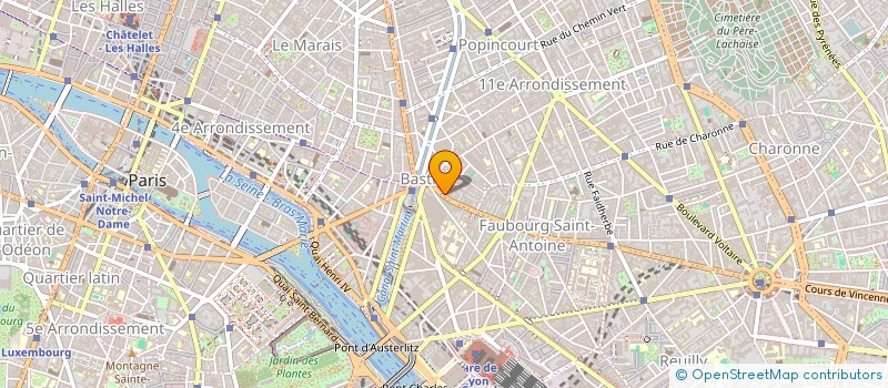 localisation de l'entreprise MADAME SHARON SARFATI  PARIS 11