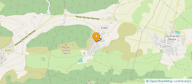 localisation de l'entreprise MADAME SHARON SMALL  ESPEZEL