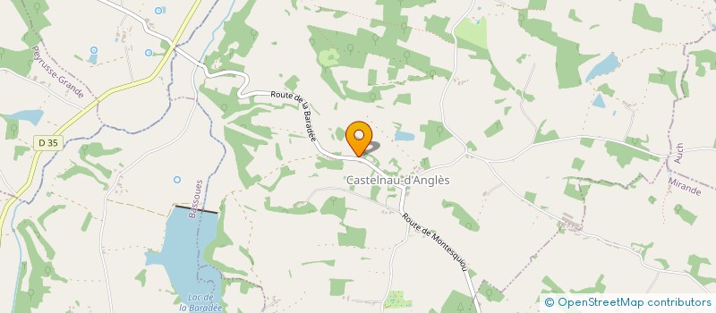 localisation de l'entreprise MADAME SHARON TSITSAROS  CASTELNAU-D'ANGLES