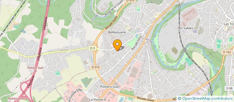 localisation de l'entreprise MADAME SHARRON LESLEY HAYHOE à POITIERS