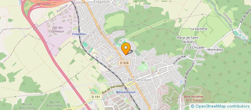 localisation de l'entreprise MADAME SHAUNE NEILL à BESSANCOURT