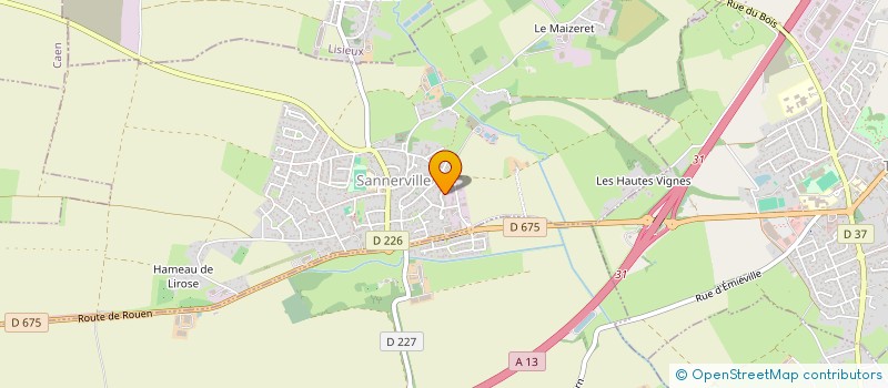 localisation de l'entreprise MADAME SHAUNI SADOT  SANNERVILLE