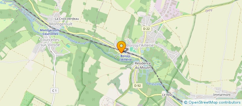 localisation de l'entreprise MADAME SHAUNNA VANITOU  BOISSY-L'AILLERIE