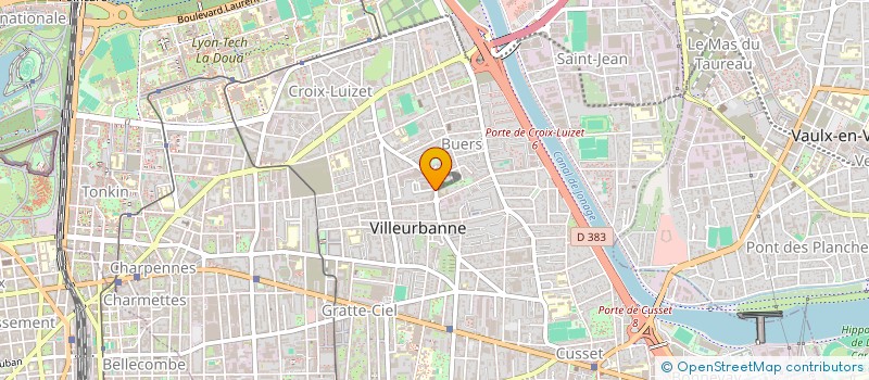 localisation de l'entreprise MADAME SHAYLICE CHINAN  VILLEURBANNE