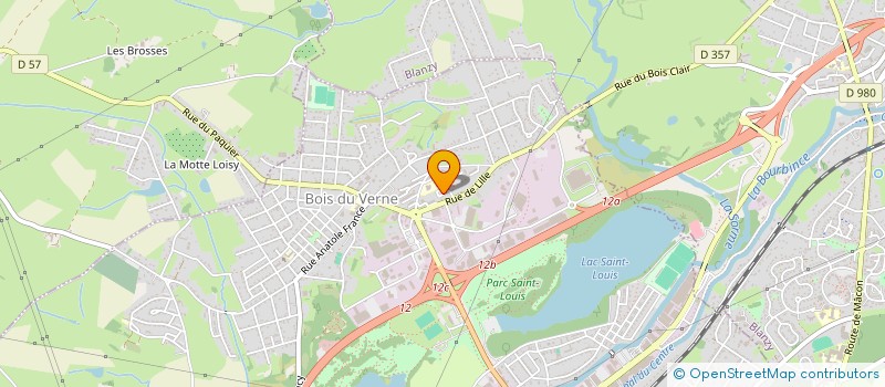 localisation de l'entreprise MADAME SHAYMAE BENEDDINE  MONTCEAU-LES-MINES