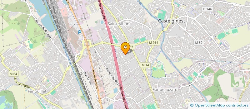 localisation de l'entreprise MADAME SHAYNA MARTIAL  FONBEAUZARD