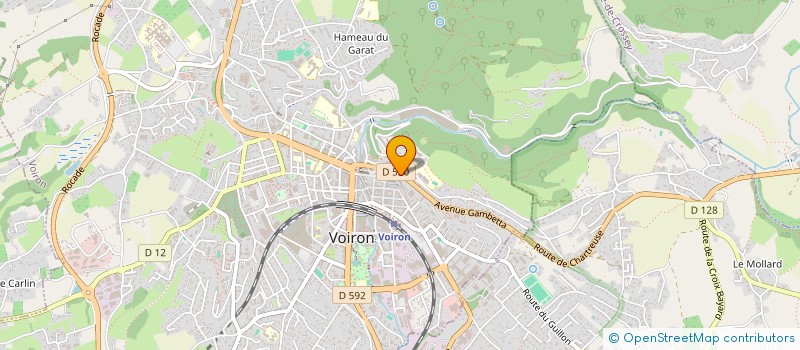 localisation de l'entreprise MADAME SHAYNEZE MEDJEMEDJ à VOIRON