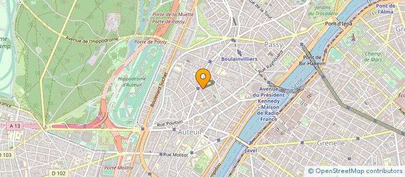 localisation de l'entreprise MADAME SHEENA DIZON  PARIS