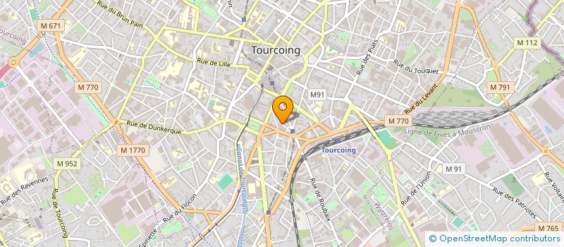 localisation de l'entreprise MADAME SHEHERAZADE BENDEBIZA à TOURCOING