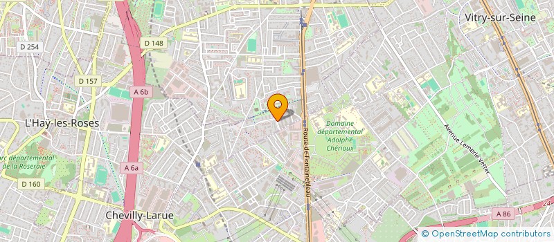 localisation de l'entreprise MADAME SHEHERAZADE FEKIR  L'HAY-LES-ROSES