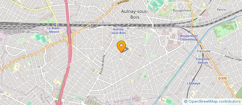 localisation de l'entreprise MADAME SHEHERAZADE GAROUAZE à AULNAY-SOUS-BOIS