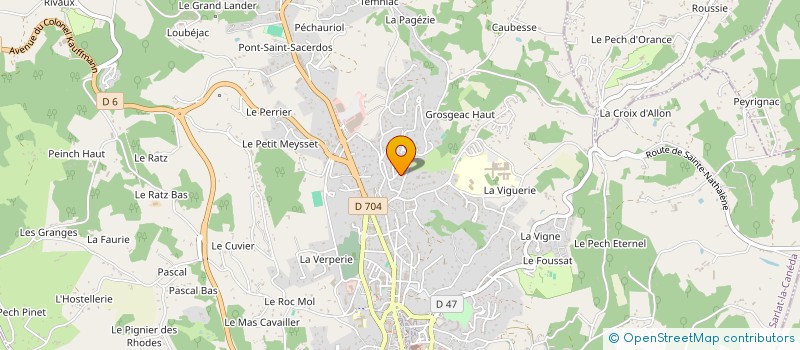 localisation de l'entreprise MADAME SHEHNAZ ALZIANAT  SARLAT-LA-CANEDA