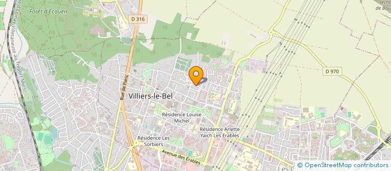 localisation de l'entreprise MADAME SHEHRAZADE NASSIRI  VILLIERS-LE-BEL