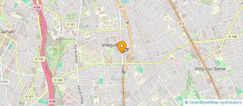 localisation de l'entreprise MADAME SHEILA ELIZABETH CARROLL  VILLEJUIF