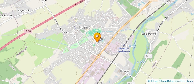 localisation de l'entreprise MADAME SHEILA JONES  NAINTRE