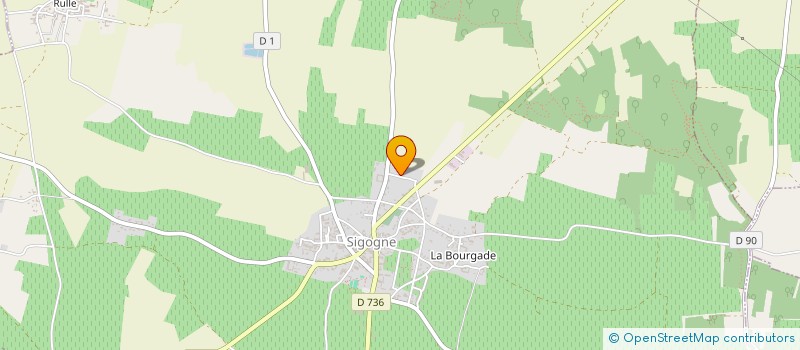 localisation de l'entreprise MADAME SHEILA LEBACHELEY  SIGOGNE