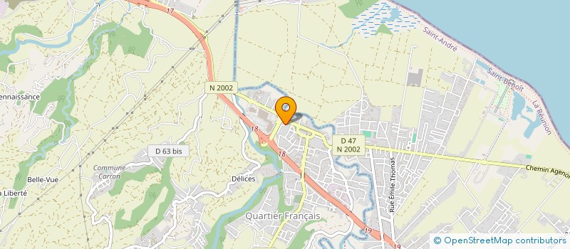 localisation de l'entreprise MADAME SHEILA PAYET  SAINT-CAPRAISE-DE-LALINDE