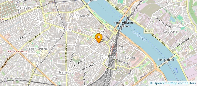 localisation de l'entreprise MADAME SHEILA ROMERO PEREZ à BORDEAUX