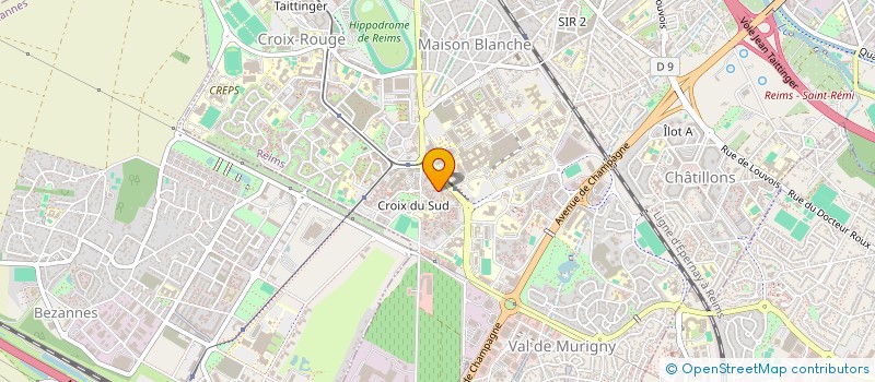 localisation de l'entreprise MADAME SHEILLA BEENEN  REIMS