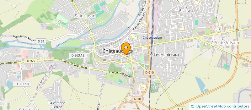 localisation de l'entreprise MADAME SHEILLA GUILLOTIN à CHATEAUDUN