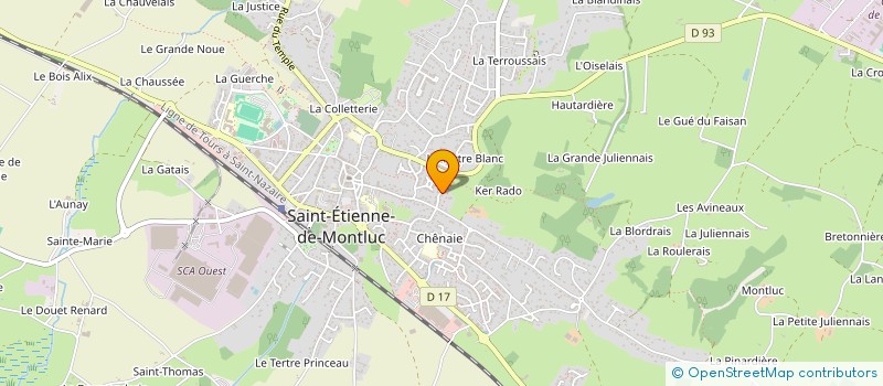localisation de l'entreprise MADAME SHEIMA MAACH à SAINT-ETIENNE-DE-MONTLUC