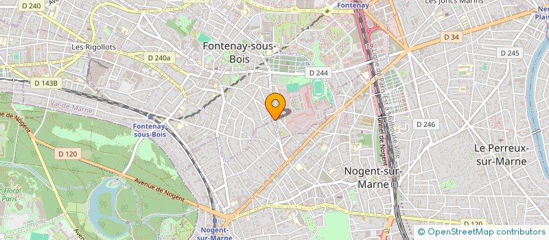 localisation de l'entreprise MADAME SHEINA DANAN à FONTENAY-SOUS-BOIS