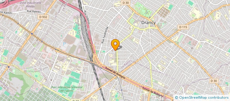 localisation de l'entreprise MADAME SHEKINA CANDOLOT  DRANCY