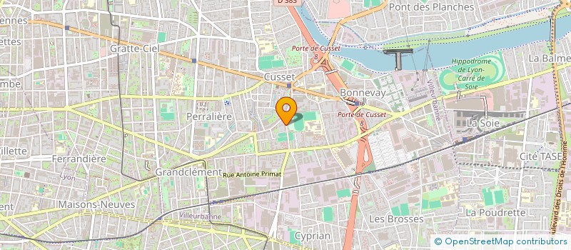 localisation de l'entreprise MADAME SHEKINA WILONJA BIKAMBA  VILLEURBANNE