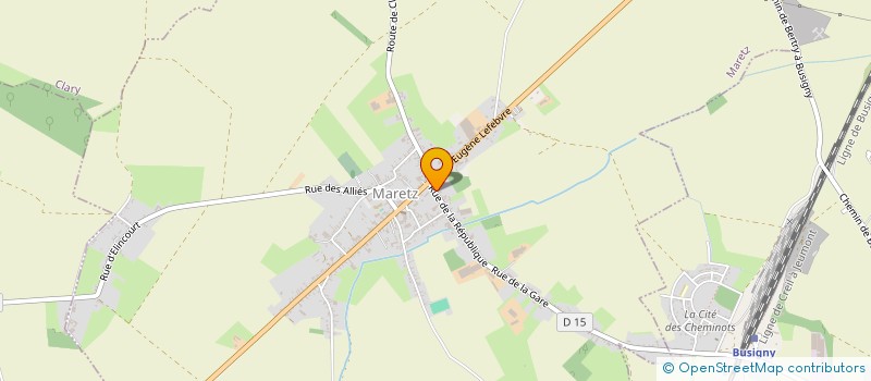 localisation de l'entreprise MADAME SHELDON RIBEIRO SALGADO  MARETZ