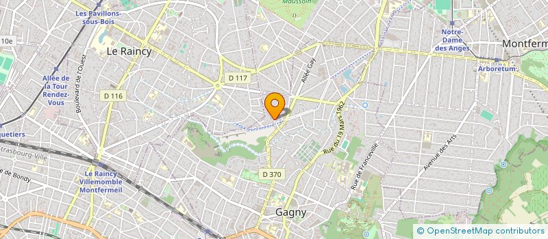 localisation de l'entreprise MADAME SHELINA ALTES PLA  GAGNY