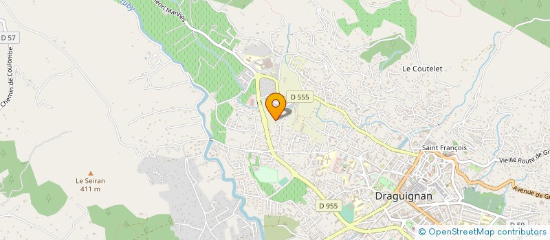 localisation de l'entreprise MADAME SHELLEY BUCCHINO  DRAGUIGNAN