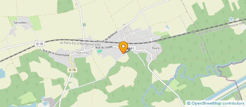 localisation de l'entreprise MADAME SHELLEY LOBRY  HERME