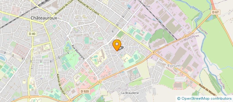 localisation de l'entreprise MADAME SHELLY AMBROSIO à CHATEAUROUX