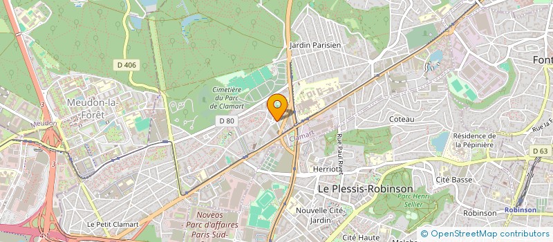 localisation de l'entreprise MADAME SHELLY ANQUETIN à CLAMART