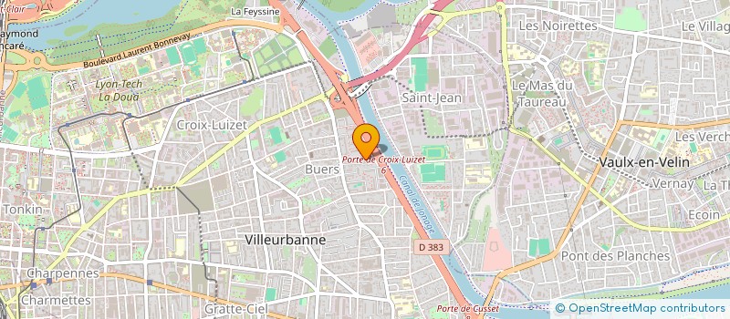 localisation de l'entreprise MADAME SHELLY ATTALI  VILLEURBANNE