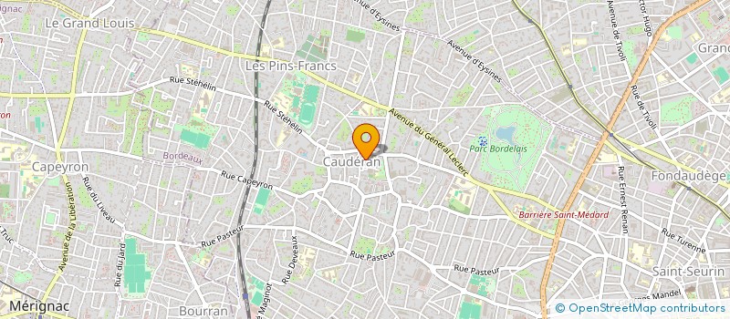 localisation de l'entreprise MADAME SHELLY MENVILLE  BORDEAUX