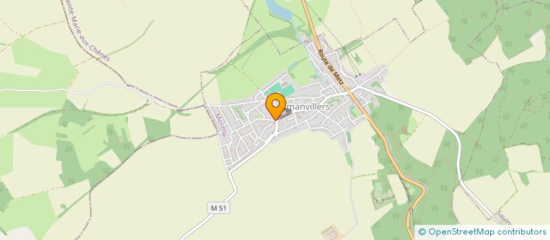 localisation de l'entreprise MADAME SHELLY SCHLICK  AMANVILLERS