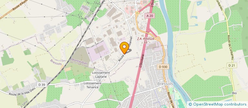 localisation de l'entreprise MADAME SHELLY THIRY  MONTAUBAN