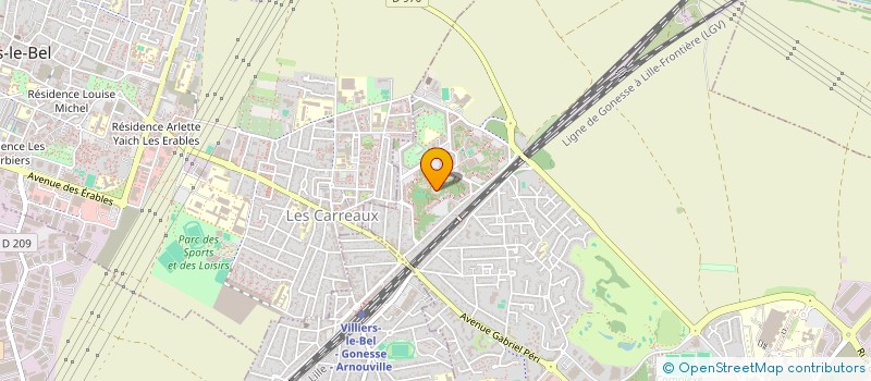 localisation de l'entreprise MADAME SHELSIE DESSALINES à GONESSE