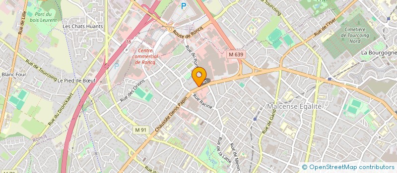 localisation de l'entreprise MADAME SHELSY VANDEKERCKHOVE  TOURCOING