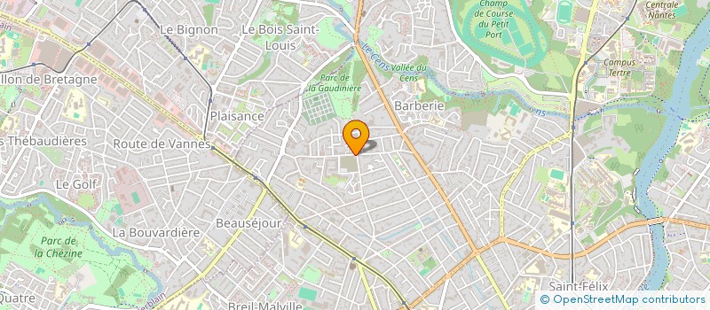 localisation de l'entreprise MADAME SHENG YINUO  NANTES